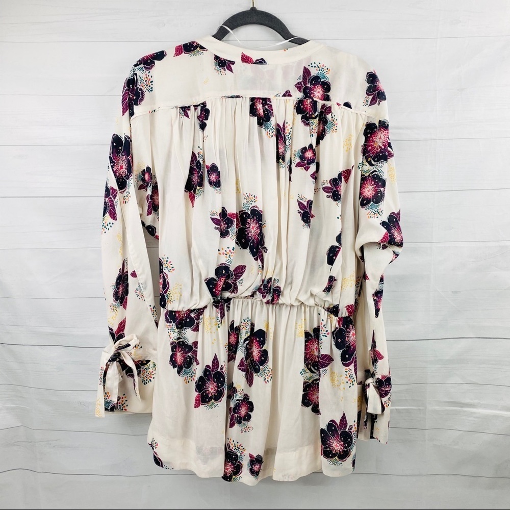 Free People Tuscan Floral Blouse - Picture 2 of 8